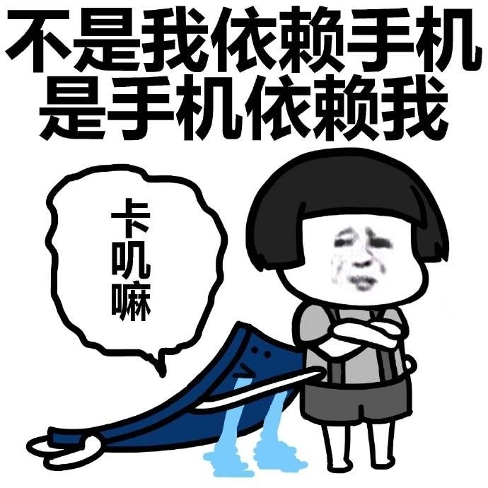 手机依赖症表情包 版