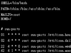 Linux下的crontab定时执行任务命令详解